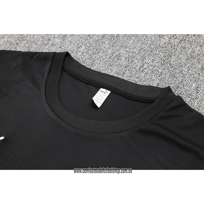 Chandal del AC Milan 23-24 Manga Corta Negro